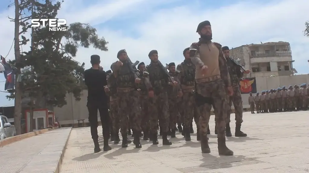 تخريج دفعة جديدة من قوات الشرطة والقوات الخاصة في مدينة الباب بريف حلب: الفيديو
