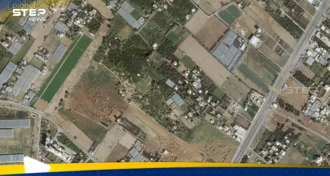 شاهد ماذا رصدت الأقمار الاصطناعية جنوب قطاع غزة (صورة): خانيونس