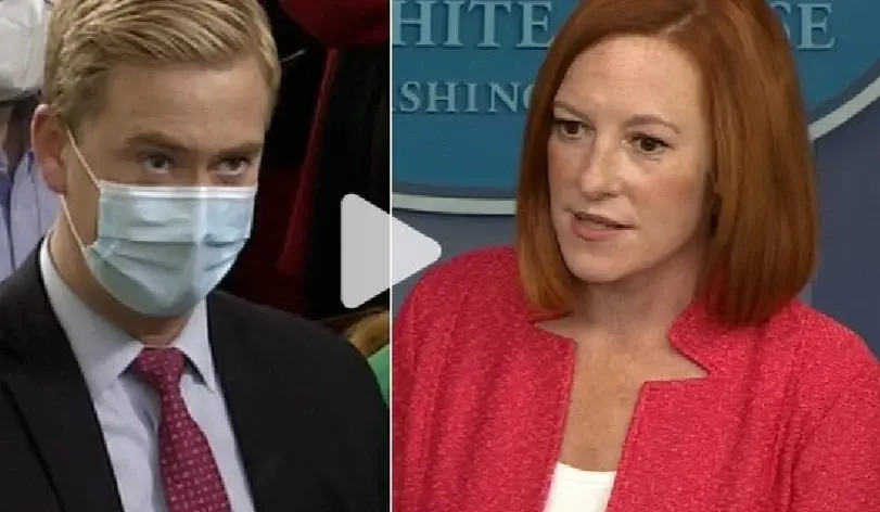 بالفيديو|| المتحدثة باسم البيت الأبيض توبخ مراسلاً خلال مؤتمرٍ صحفي.. ماذا سألها!؟: مطار كابول