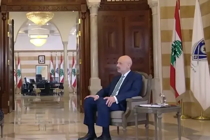 بالفيديو|| وزير داخلية لبنان يكشف تفاصيل حل الأزمة مع السعودية.. ويتعهد بتنفيذ جميع طلبات الرياض: جورج قرداحي