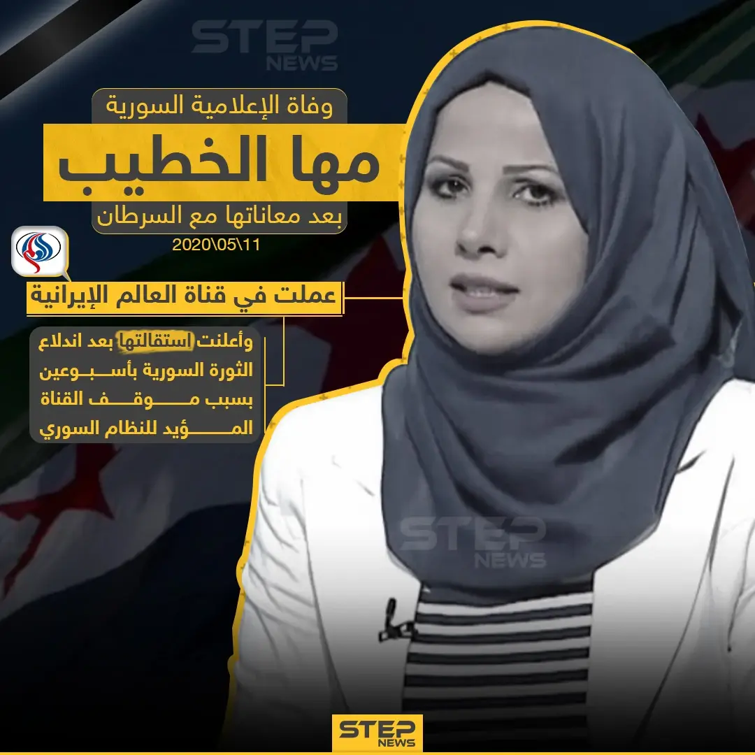 وفاة الإعلامية السورية مها الخطيب بعد معاناتها مع مرض عضال: السرطان