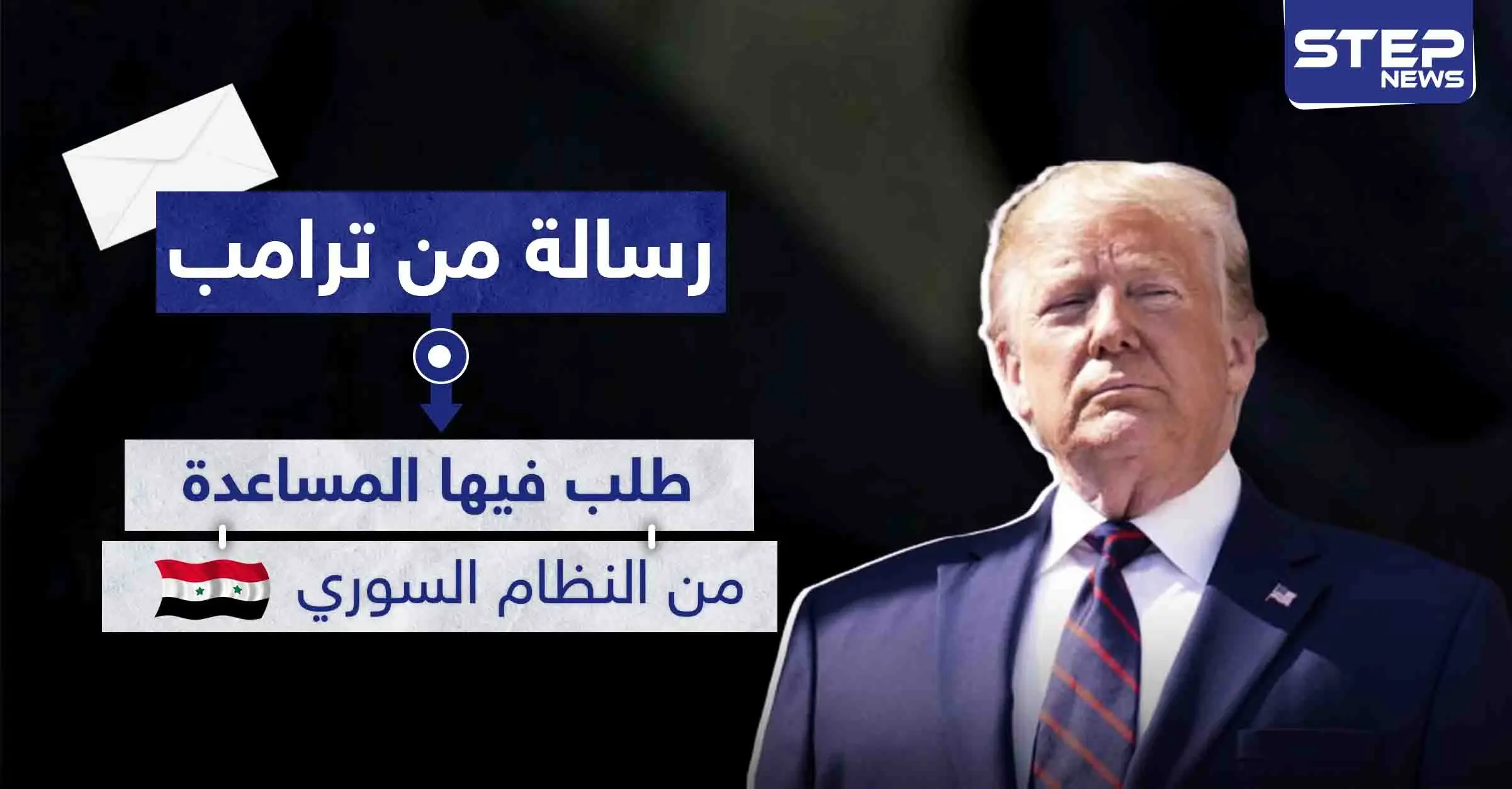 طلب مساعدة النظام السوري.. ترامب يكشف عن رسالة أرسلها لدمشق: صحفي أمريكي