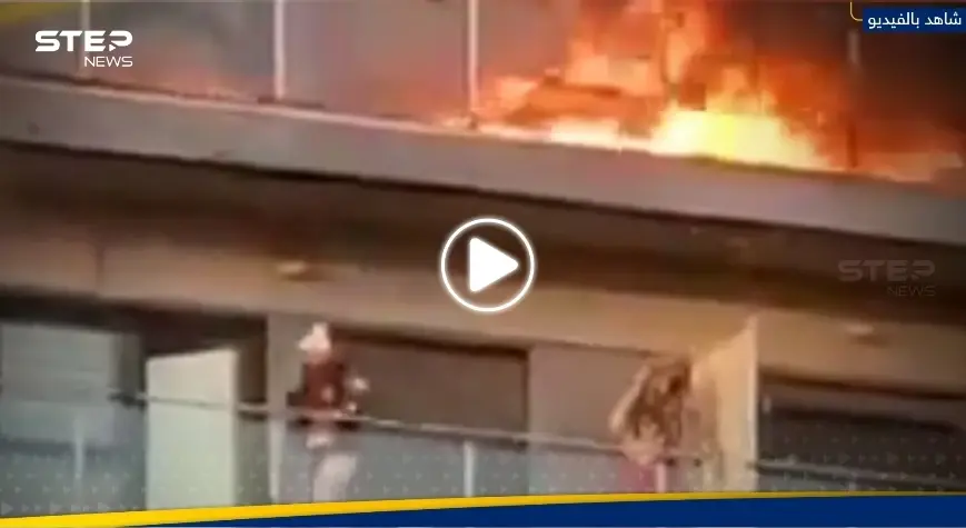 بالفيديو|| حريق يلتهم مبنى في إسبانيا بدقائق.. والسلطات تكشف عدد الضحايا: اسبانيا