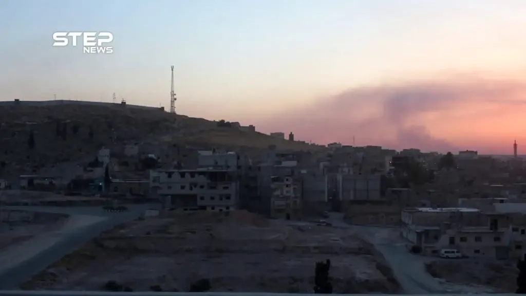 بث مباشر لأذان المغرب من مدينة الباب شرقي حلب: الفيديو