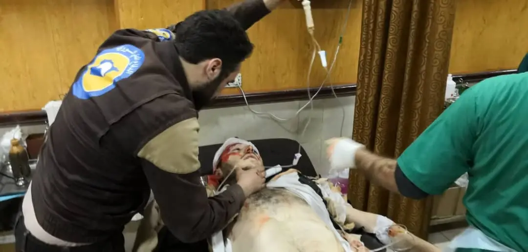 عشرات القتلى والجرحى في انفجارين مزدوجين بإدلب، والتفاصيل!؟: قتلى وجرحى