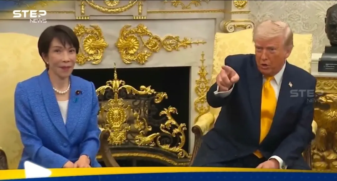 بالفيديو.. رد صادم من ترامب على سؤال لصحفي ياباني بحضور رئيسة وزراء اليابان: صحفي ياباني