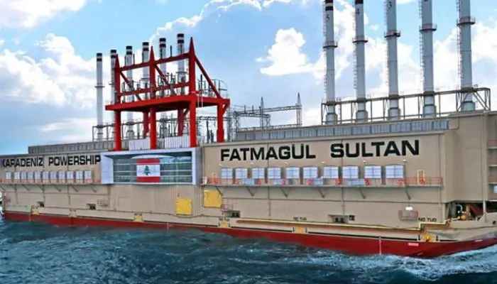 أزمة جديدة تهدد لبنان.. شركة تركية تصدر بياناً ووزارة المالية اللبنانية تعلّق: سفن الكهرباء التركية