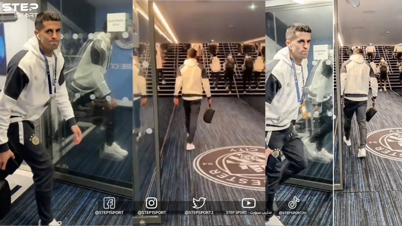 كانسيلو يتجنب المرور على شعار مان سيتي بعد عودته لملعب الاتحاد: عالم الرياضة