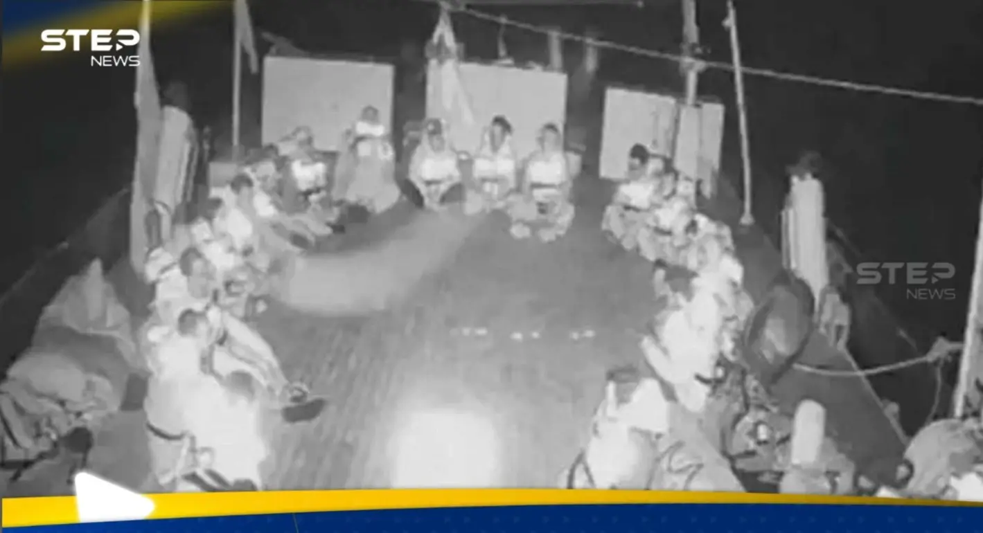 بالفيديو|| لحظة سيطرة جنود إسرائيليين على أسطول الصمود.. تركيا وإسبانيا تتحركان: اعتقال صحفيين