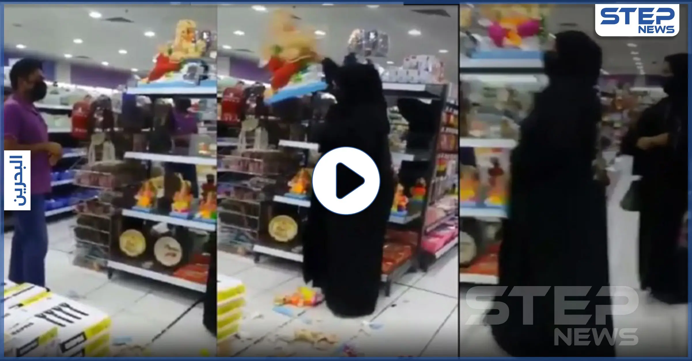 بالفيديو|| بحرينية تحطم تماثيل هندوسية بمحل تجاري.. والسلطات تتحرك: ملك البحرين