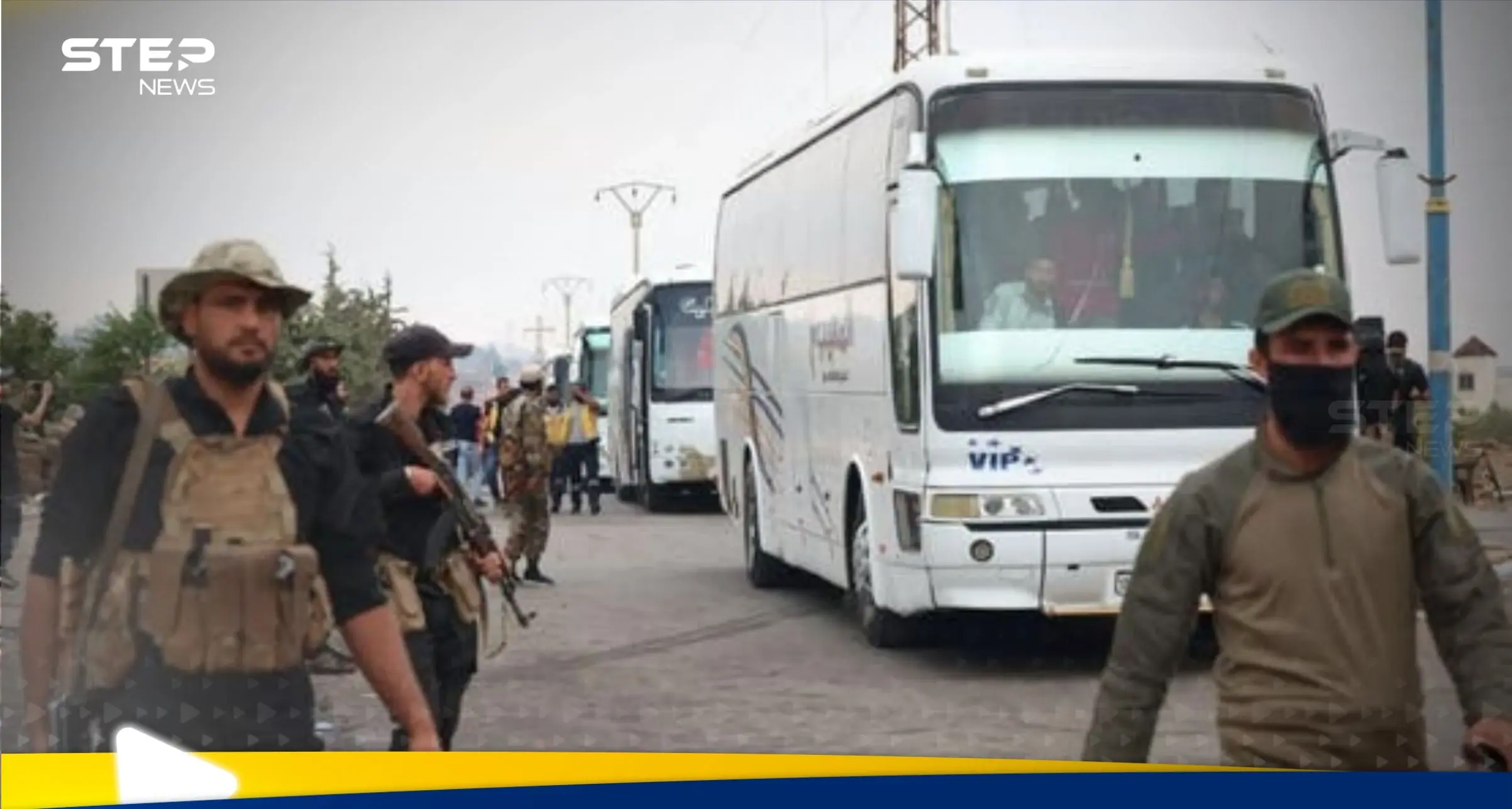 شاهد|| قوافل نقل المحتجزين في السويداء إلى درعا.. وطوق أمني لتأمين المحافظة ذات الغالبية الدرزية: اخبار سوريا