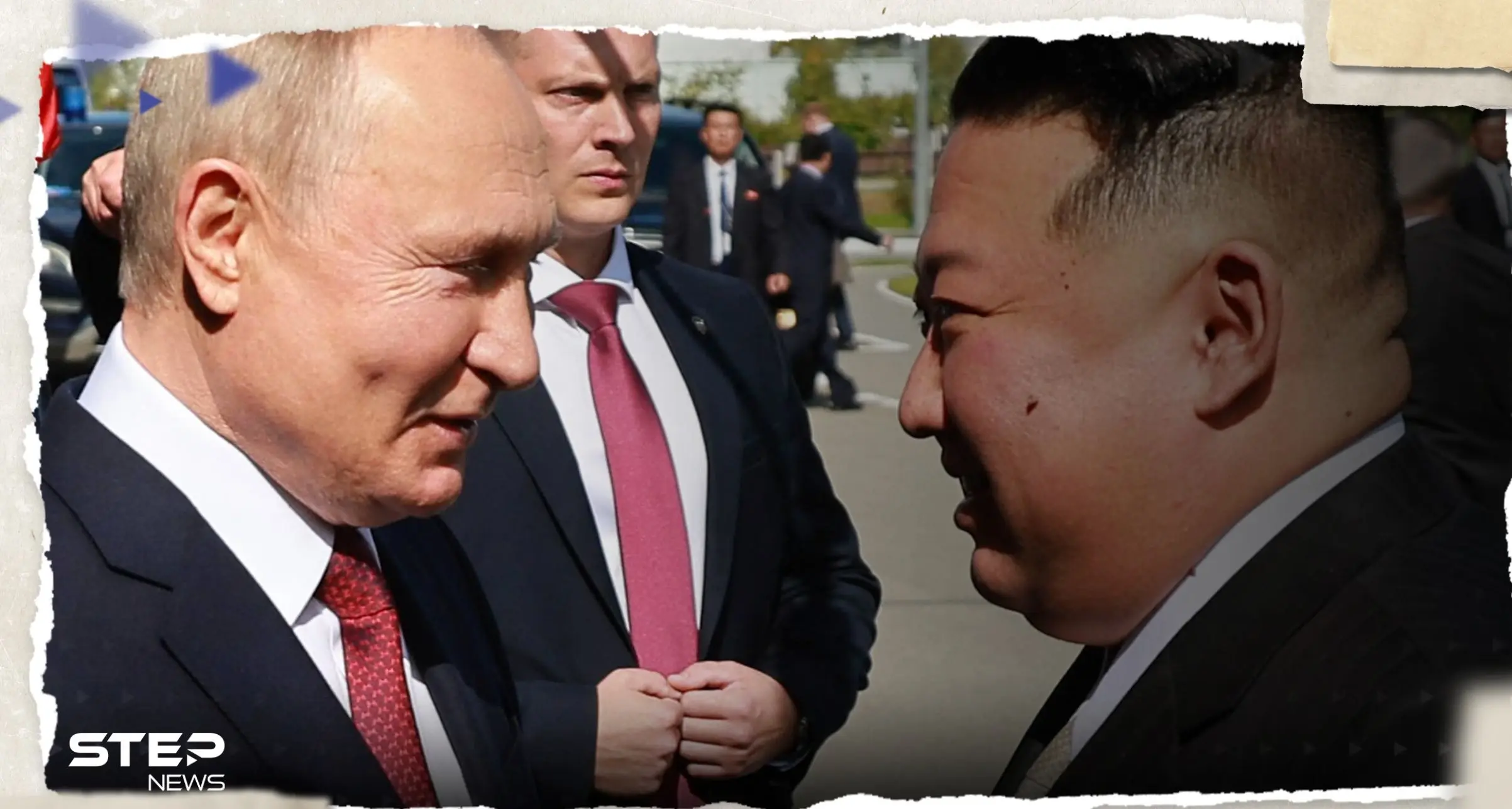 ماذا كتب كيم عن روسيا.. كاميرا تكشف العبارة التي خطها زعيم كوريا الشمالية: ماذا كتب كيم عن روسيا