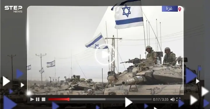 بالفيديو|| دبابات إسرائيلية بقلب غزة "لأوّل مرّة".. ونتنياهو يشير إلى مكان تواجد قائد حماس: قائد حماس