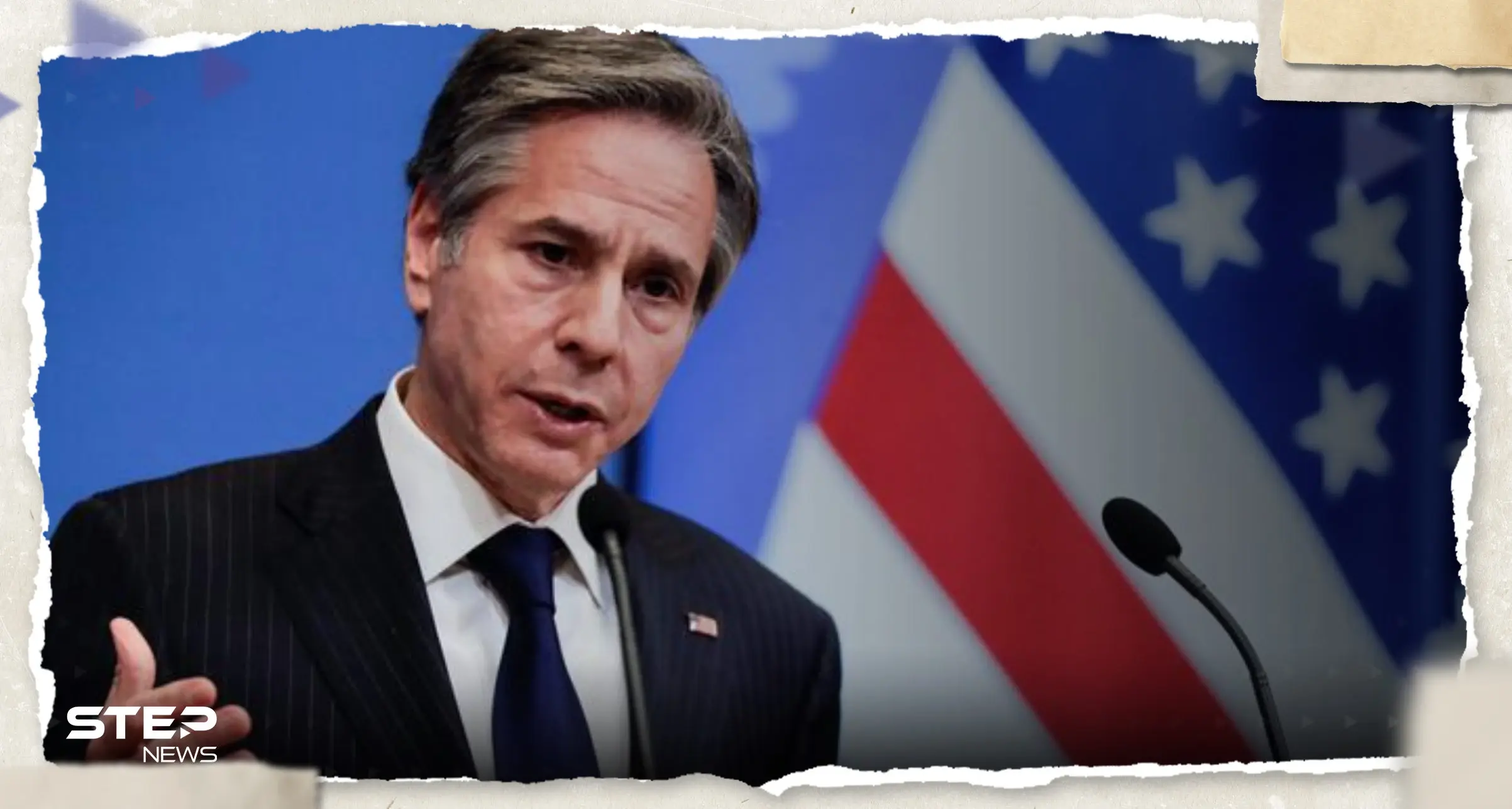 وزير الخارجية الأمريكي يتحدث عن طرح فترة انتقالية تنتهي بإقامة دولة فلسطينية: انتوني بلينكن