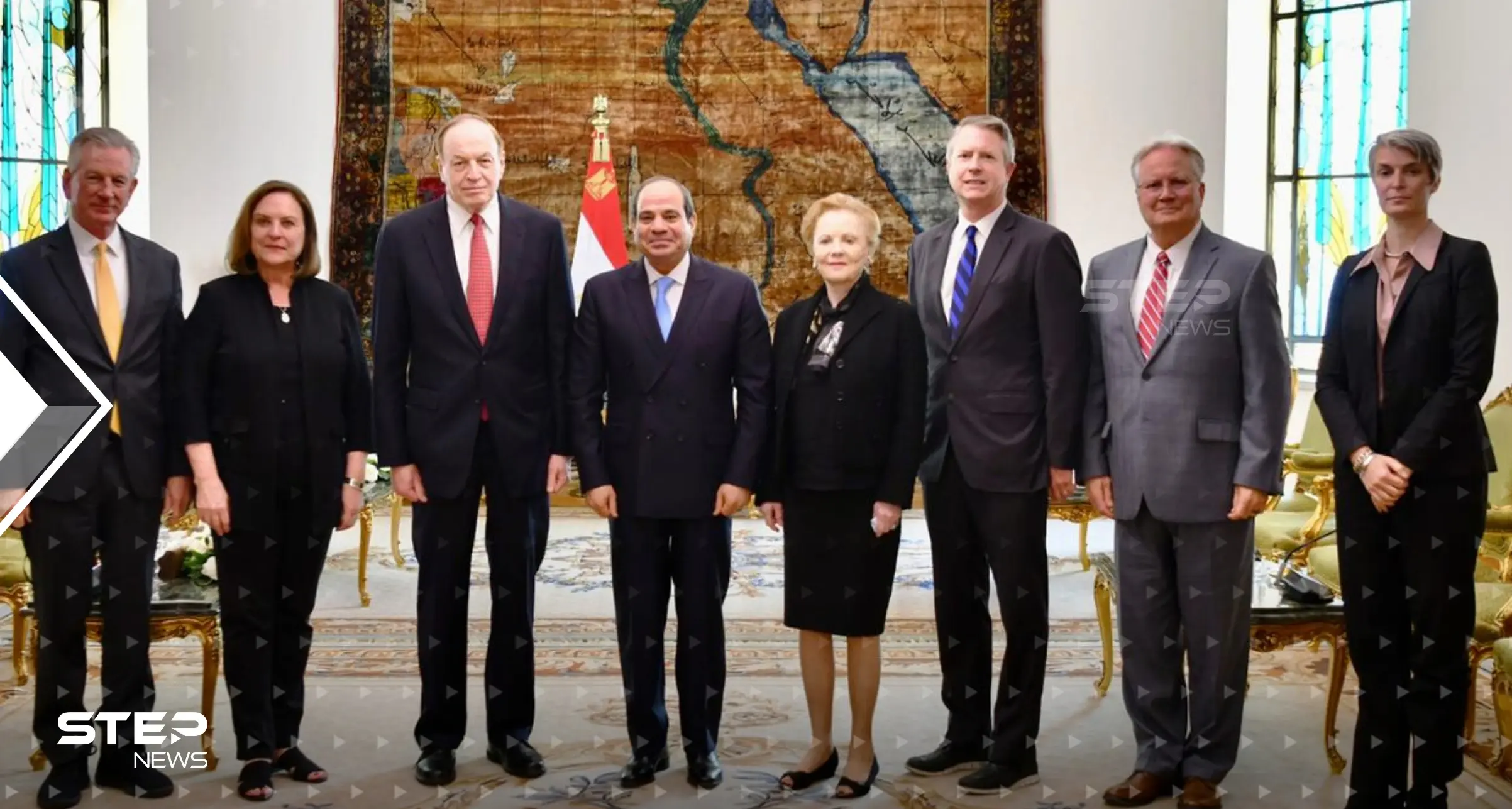 السيسي يستقبل وفداً من الكونغرس الأمريكي لبحث قضايا مهمة: السيسي