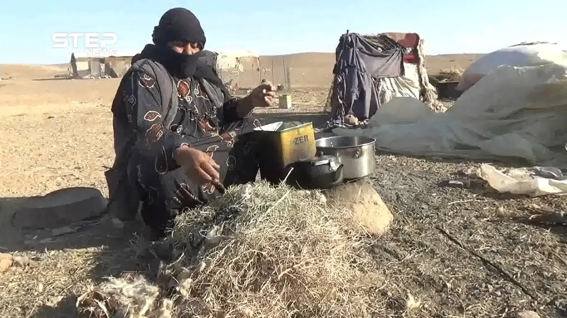 مخيم وادي البقر بريف ديرالزور .. أكثر من ٨٥ عائلة يتذوقون ويلات النزوح: ديرالزور