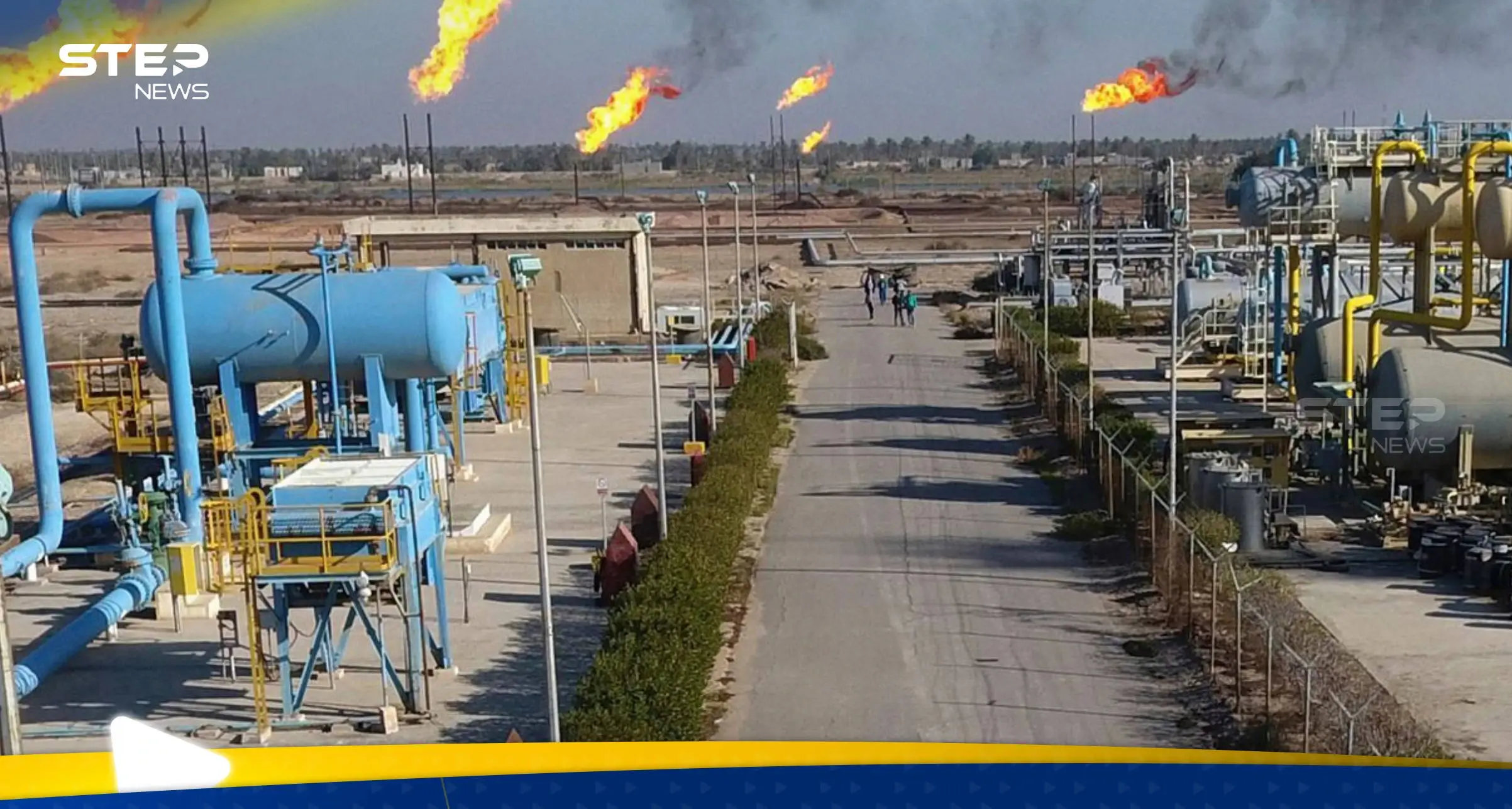 إيقاف إنتاج النفط في العراق