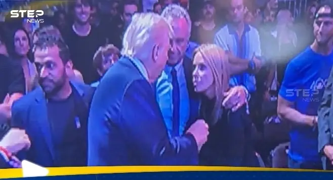 بالفيديو|| ترامب يضع زوجة وزير الصحة في موقف محرج.. وردة فعل الأخيرة تثير تفاعلا: موقف محرج