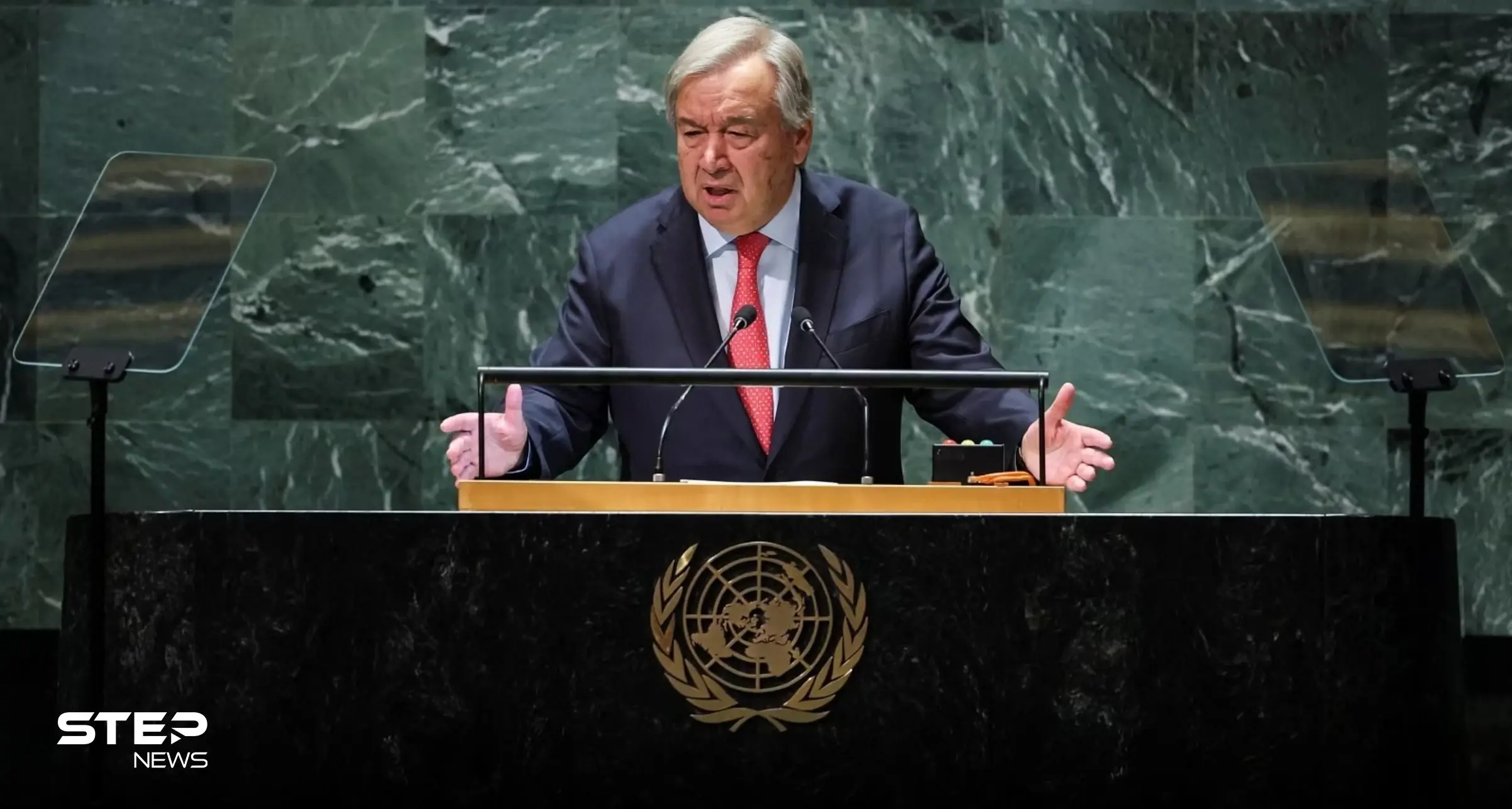 الأمين العام للأمم المتحدة: السودان يهوي ودرنة الليبية صورة حزينة لما يحدث في عالمنا: درنة