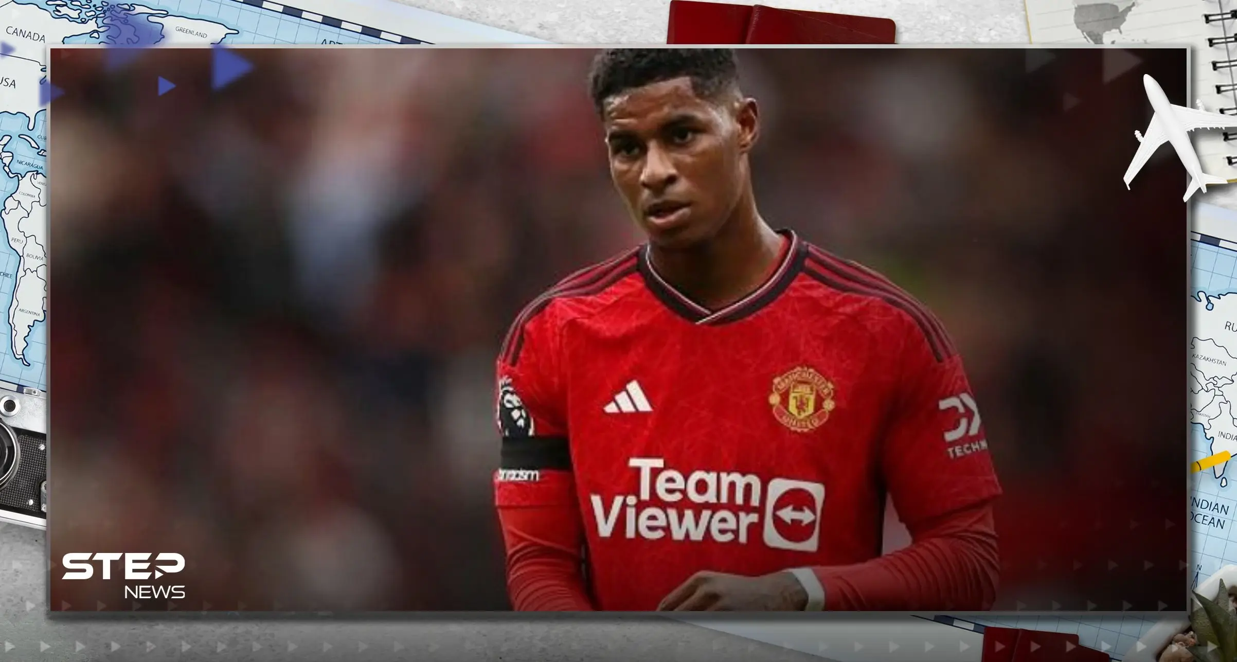 شاهد|| نجم مانشستر يونايتد تعرض لحادث سير مروع ..نجا من الموت بأعجوبة: ماركوس راشفورد