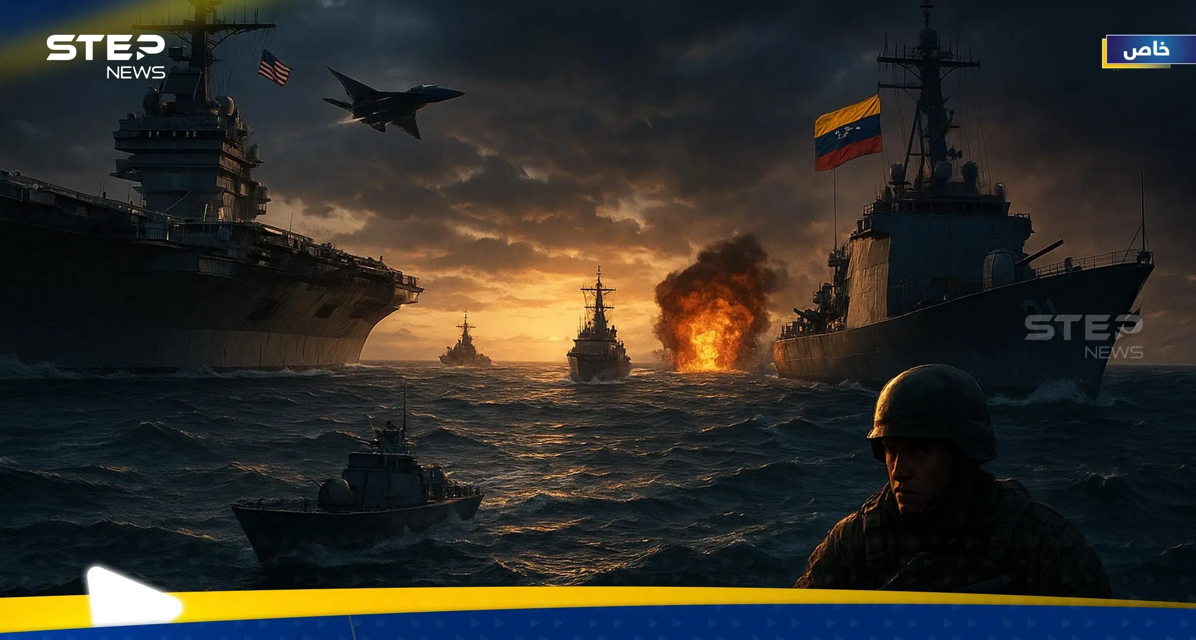 توترات الكاريبي بين أمريكا وفنزويلا