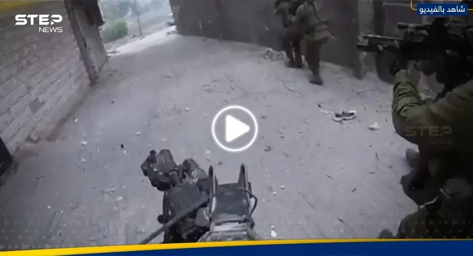 بالفيديو|| وجهاً لوجه من مسافة الصفر.. قتال شوارع بين كتائب القسام والجيش الإسرائيلي: أدرعي
