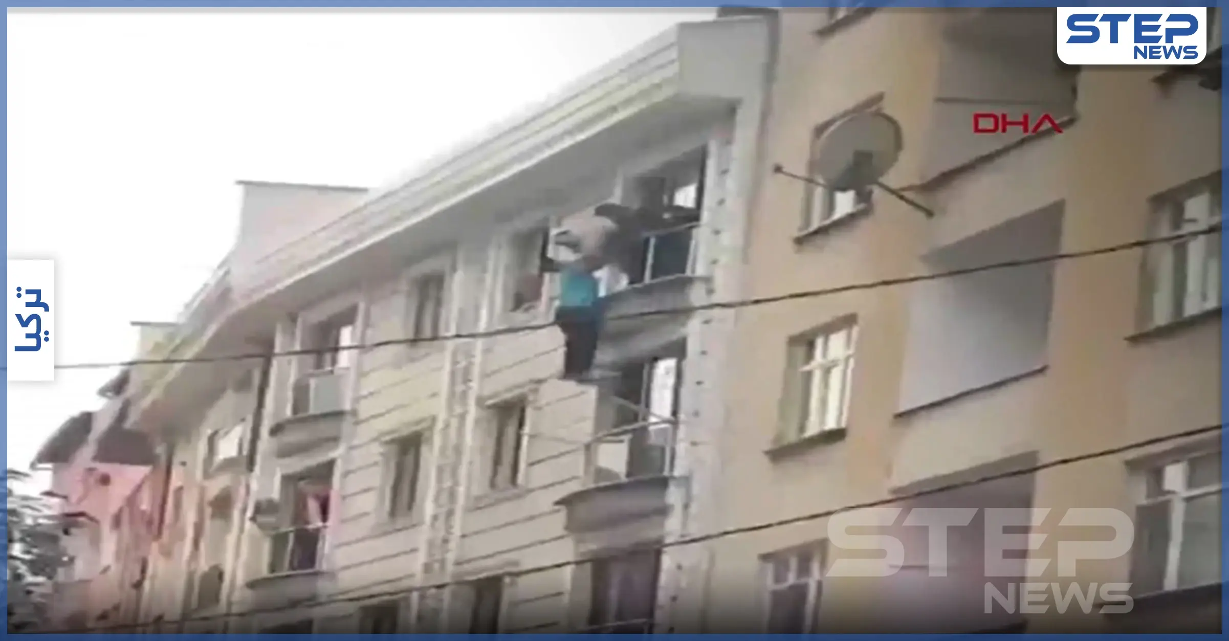 بالفيديو|| أقنعه وهو عالق.. شاب سوري ينقذ شاباً تركياً حاول إنهاء حياته: شاب سوري