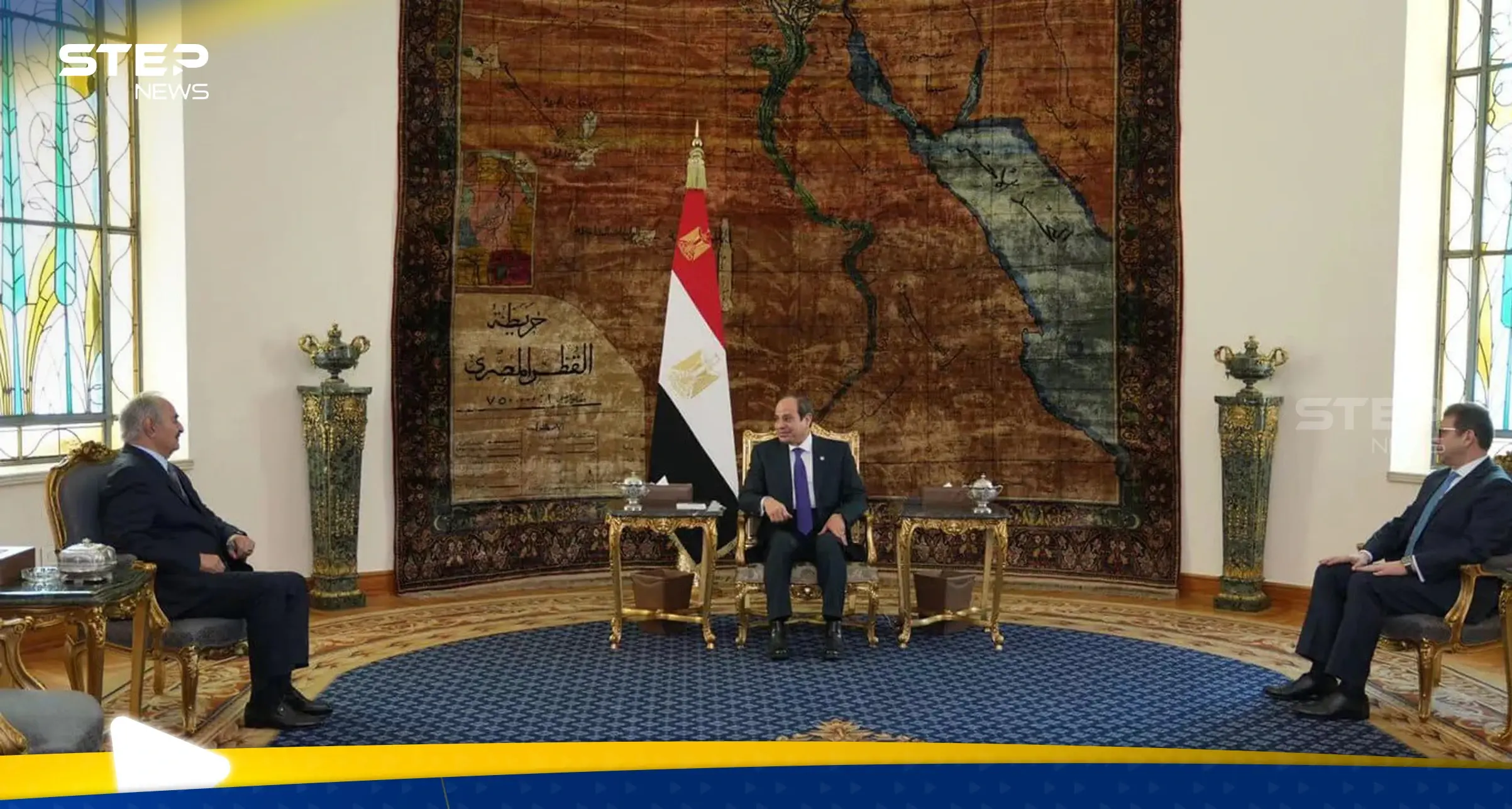 السيسي يلتقي حفتر