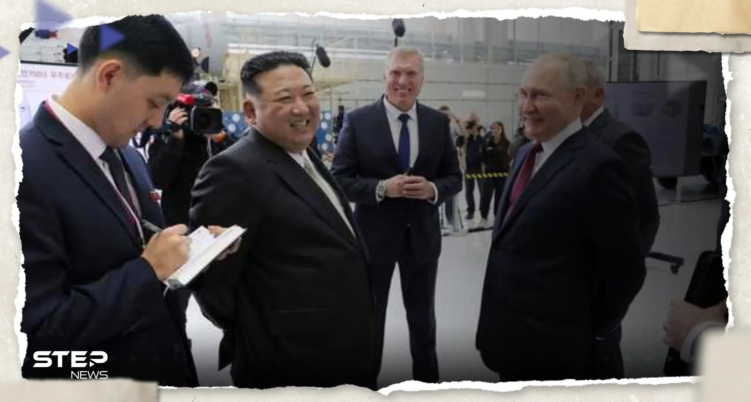 الرئيس الكوري الشمالي يترك رسالة لبوتين بعد أن غادر روسيا: كيم