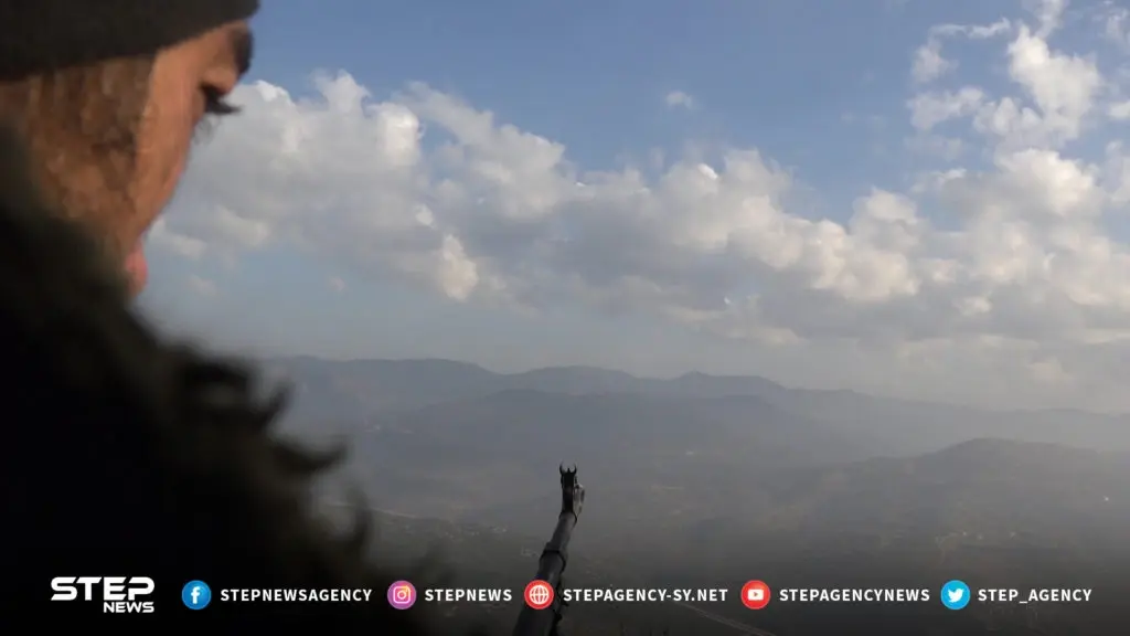 عدسة ستيب ترصد رباط المعارضة على محاور جبل الأكراد باللاذقية خلال فصل الشتاء: عدسة ستيب