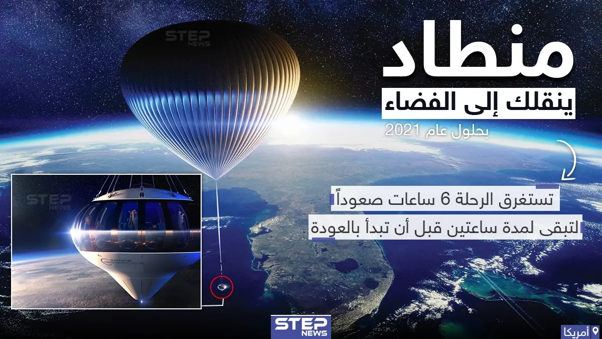 منطاد سينقلك إلى الفضاء بحلول عام 2021: منطاد