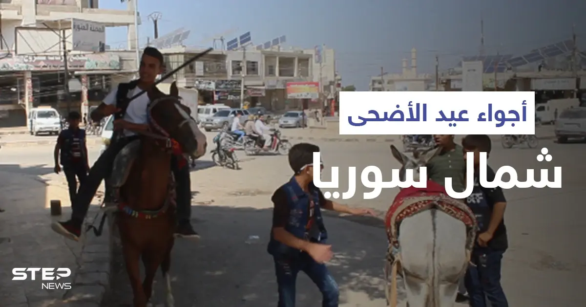 أجواء عيد الأضحى المبارك ممزوجة بغصة النزوح في شمال سوريا: أجواء العيد