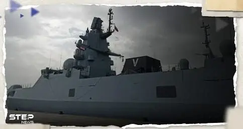 شاهد|| فرقاطة حربية روسية تظهر في دولة عربية: ميناء الإسكندرية