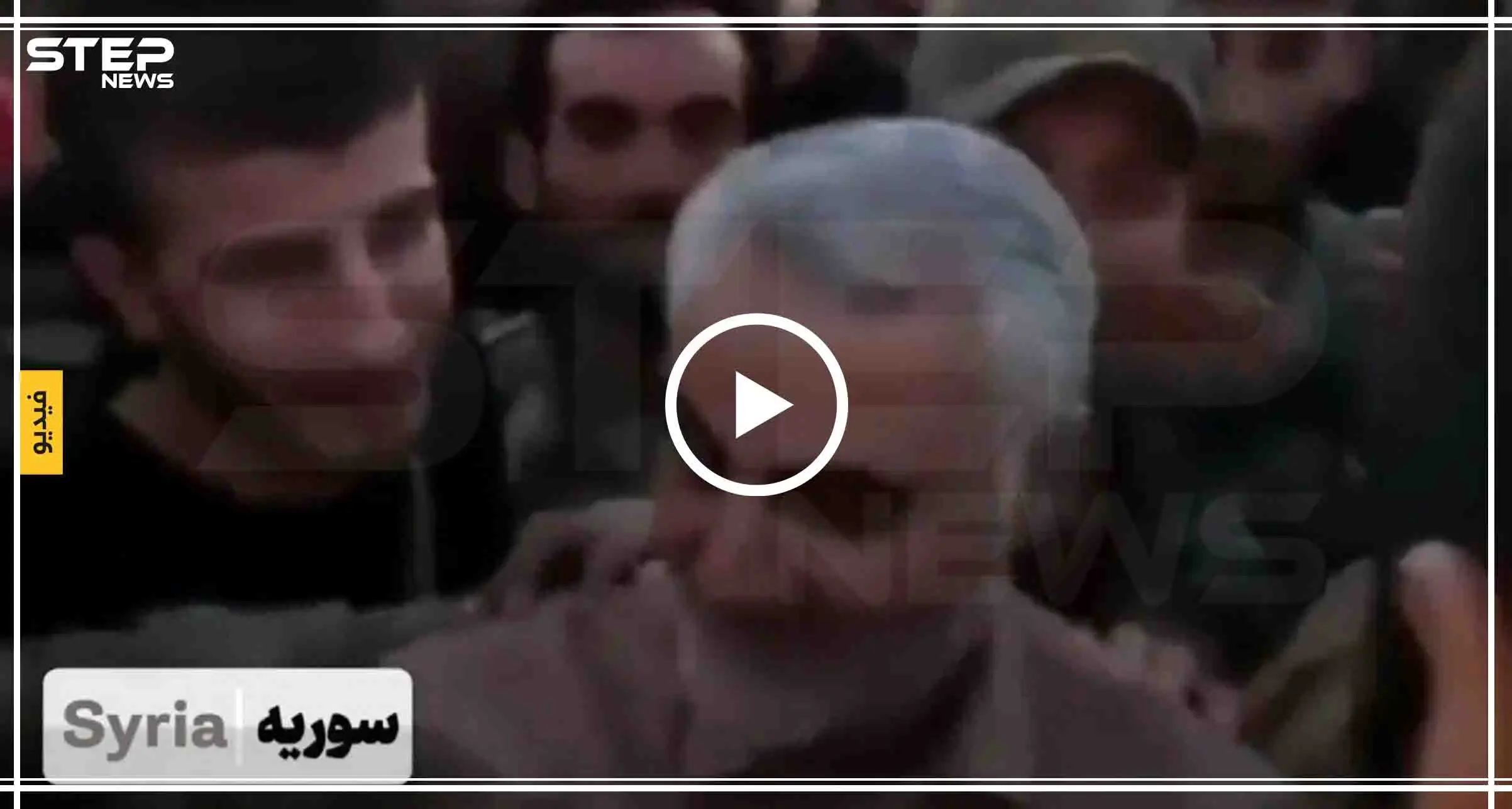 مشهد نادر لقائد فيلق القدس قاسم سليماني في سوريا (فيديو): فيلق القدس