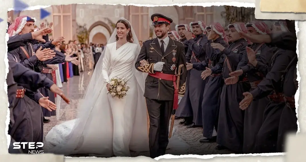 في أوّل تعليقٍ لولي العهد الأردني بعد الزفاف: الحمد لله الذي منَّ عليّ برجوة: ولي العهد الأردني