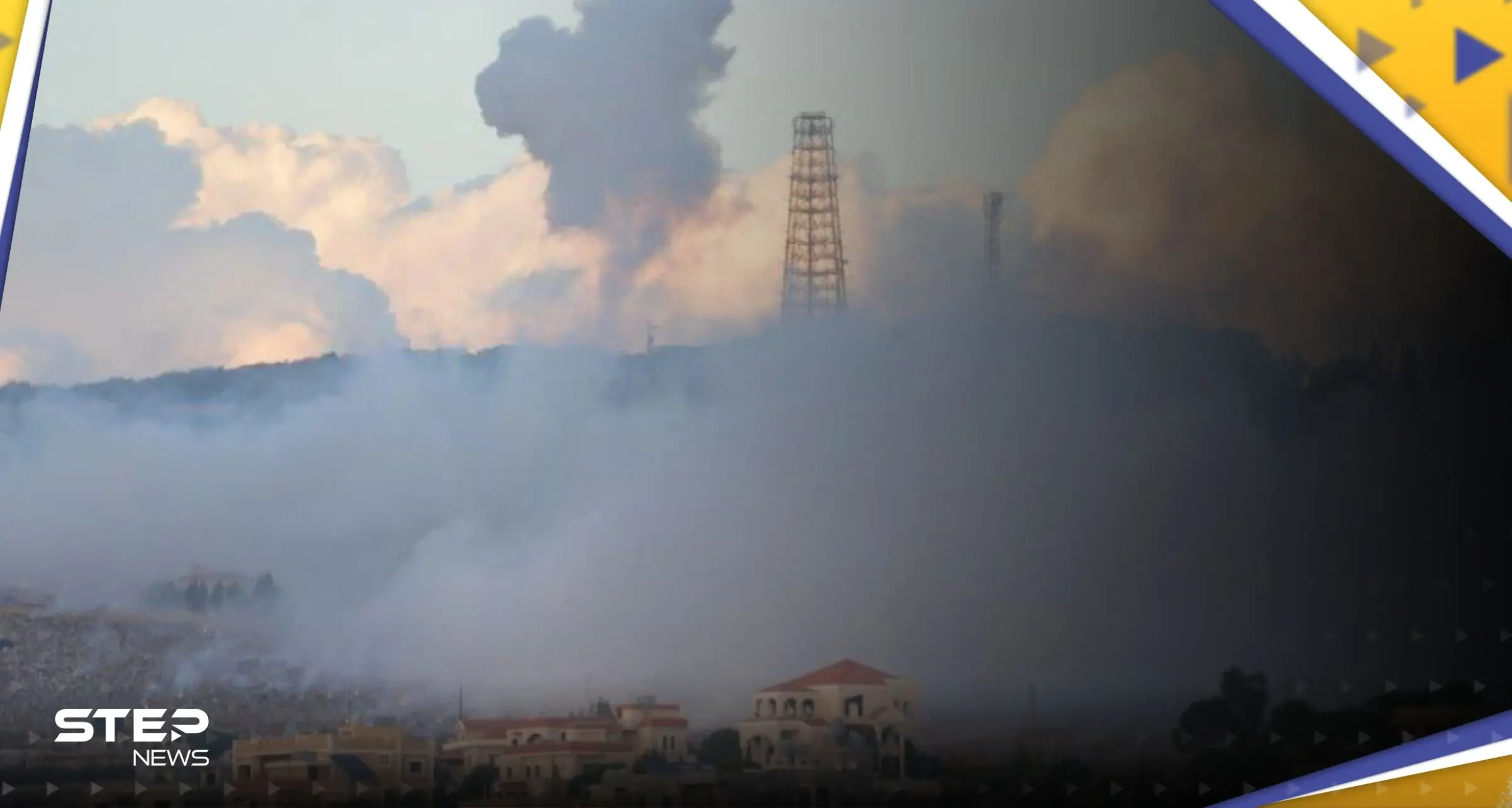 شاهد|| إسرائيل تقصف بلدة لبنانية بالقذائف الفوسفورية لهذا السبب: إسرائيل تقصف بلدة لبنانية