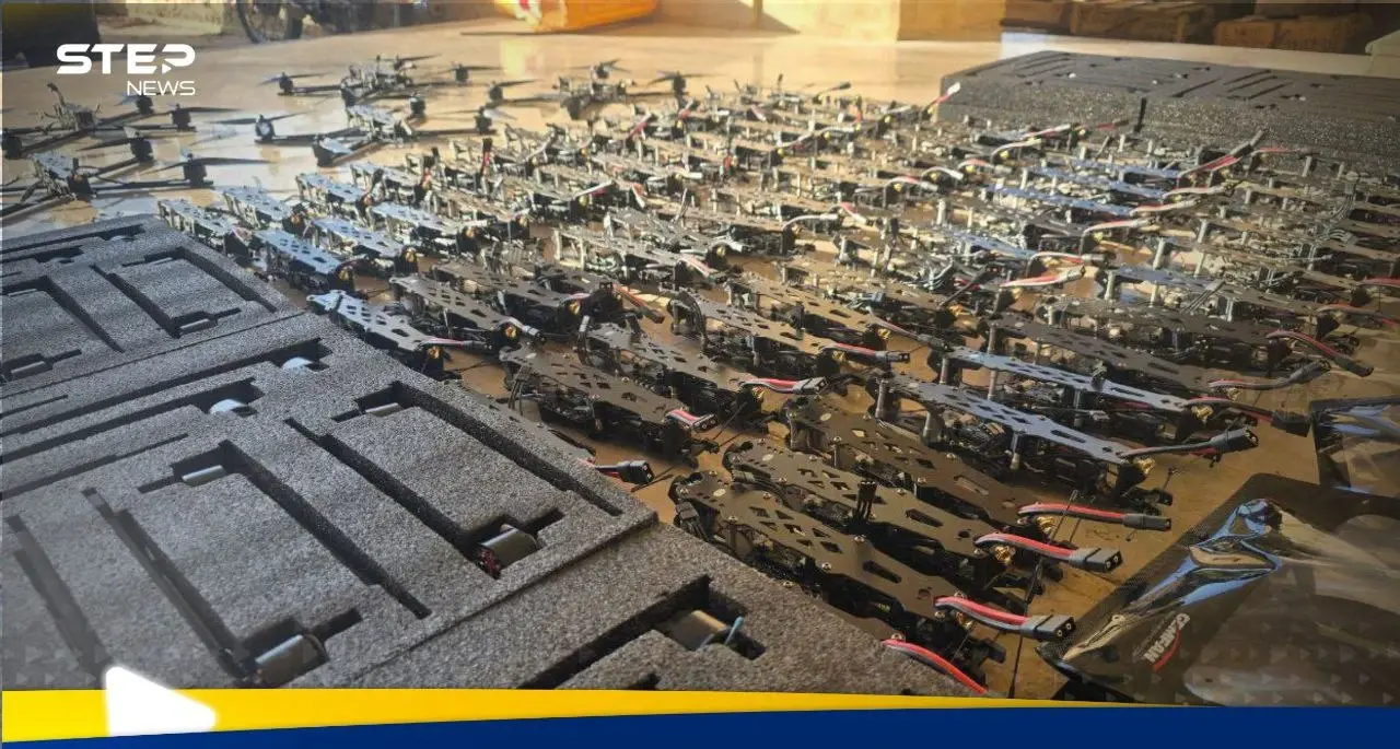 شاهد|| الداخلية السورية تستلم مستودع طائرات انتحارية في القرداحة: القرداحة