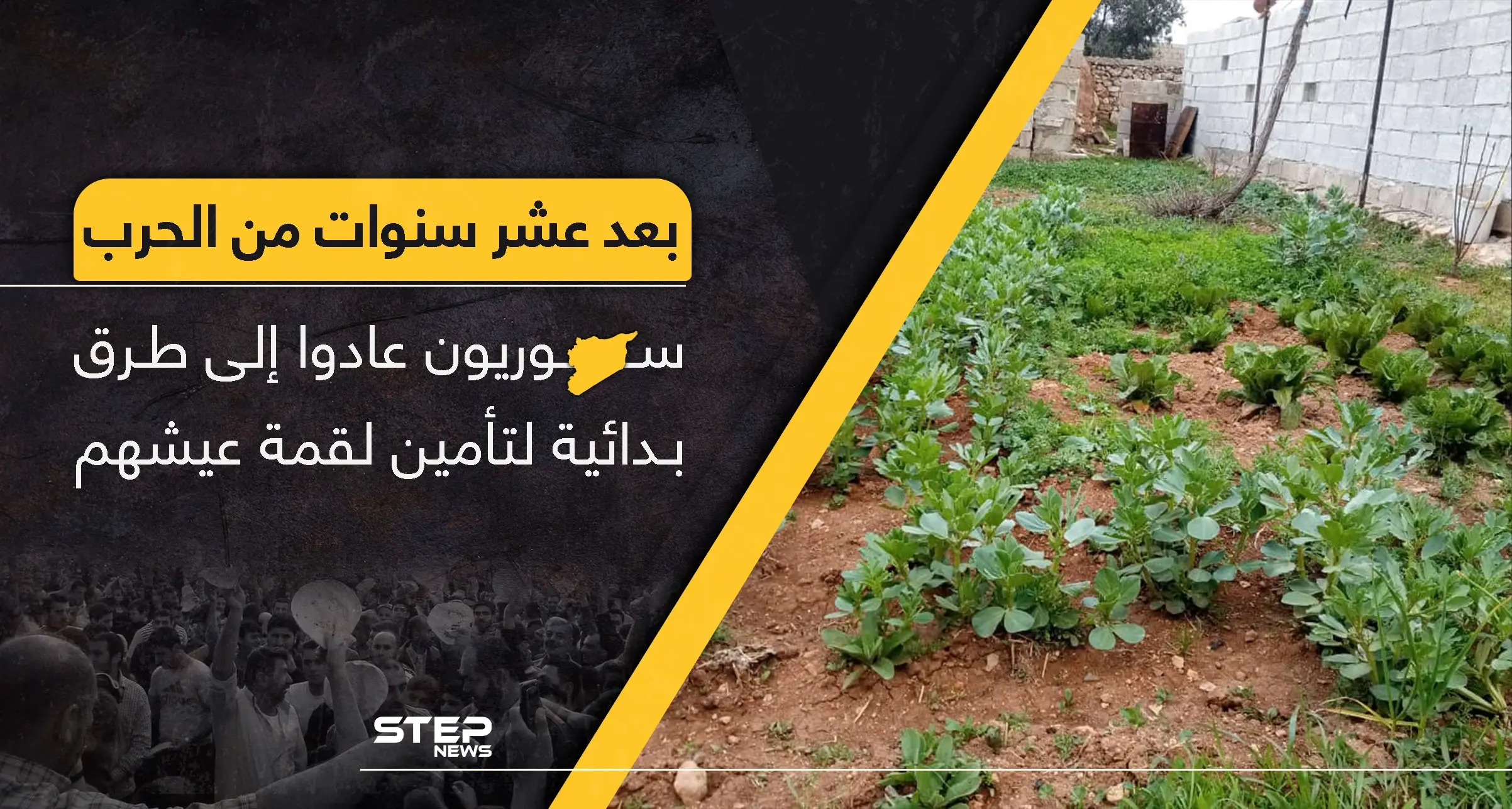 بعد عشر سنوات من الحرب.. سوريون عادوا إلى طرق بدائية لتأمين لقمة عيشهم: الحرب السورية