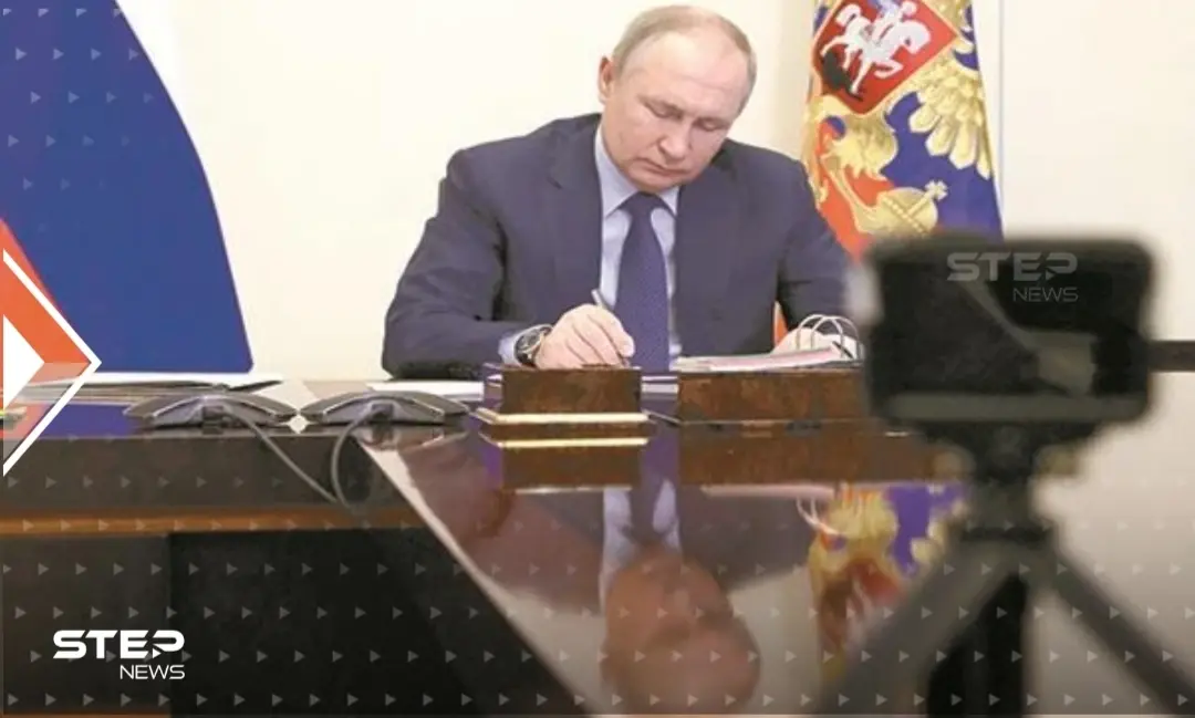 بوتين يوقع قانوناً للتعامل بالروبل الروسي مع المستثمرين الأجانب بقطاع شحن الغاز المسال: بوتين يصدر