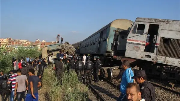 المدعي العام المصري يأمر بحبس 11 شخصاً عل خير خليفة قضية تصادم قطاري سوهاج والتهمة تدور حول شخص: حادث تصادم قطاري الصعيد