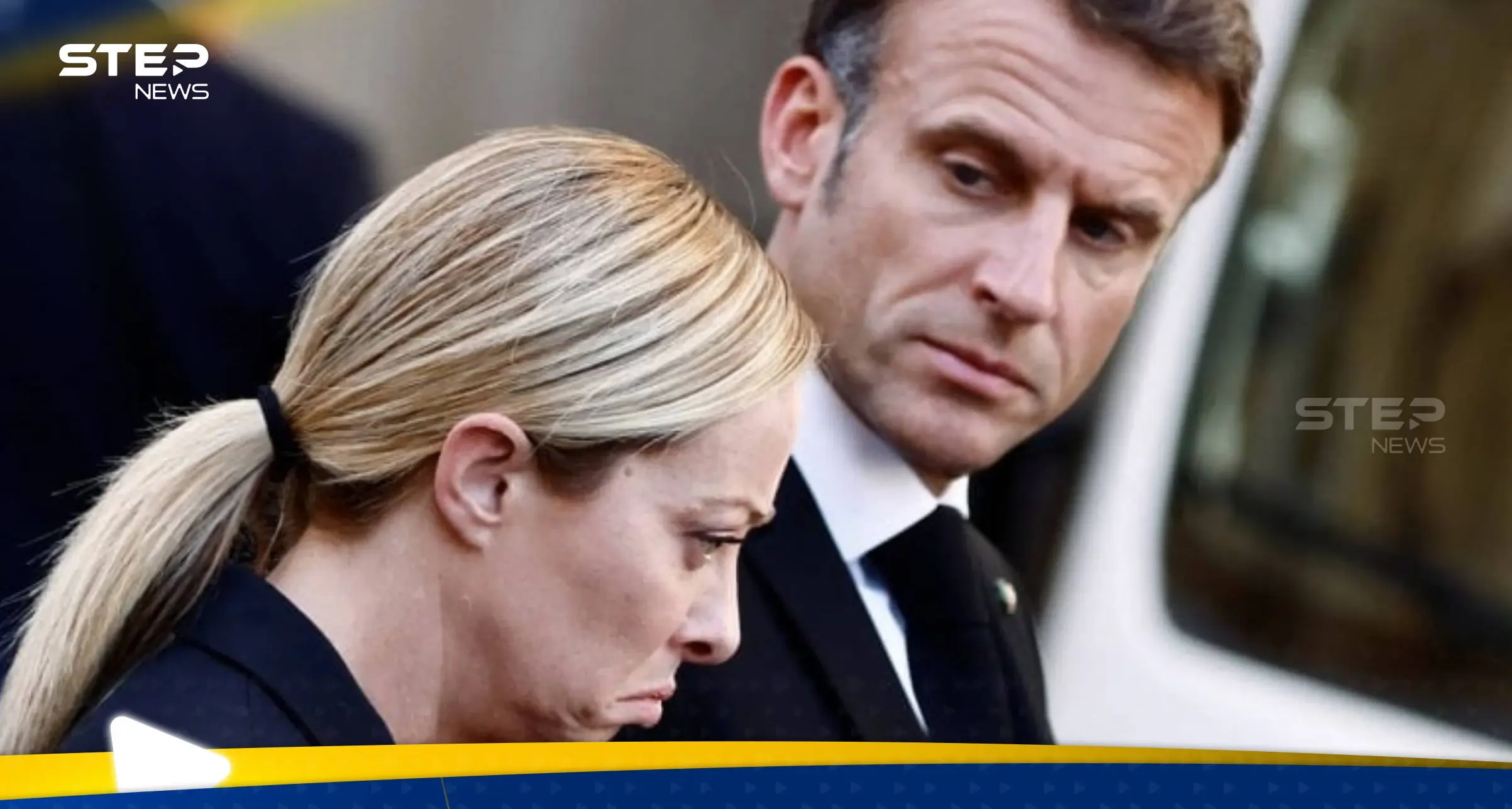 ماكرون وميلوني