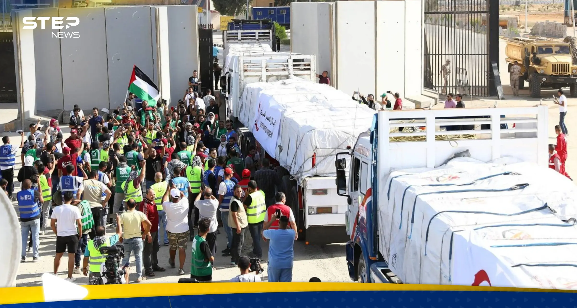 بيان رباعي حول عمليات إدخال المساعدات إلى غزة بحراً.. وأول تعليق إسرائيلي: المساعدات إلى غزة