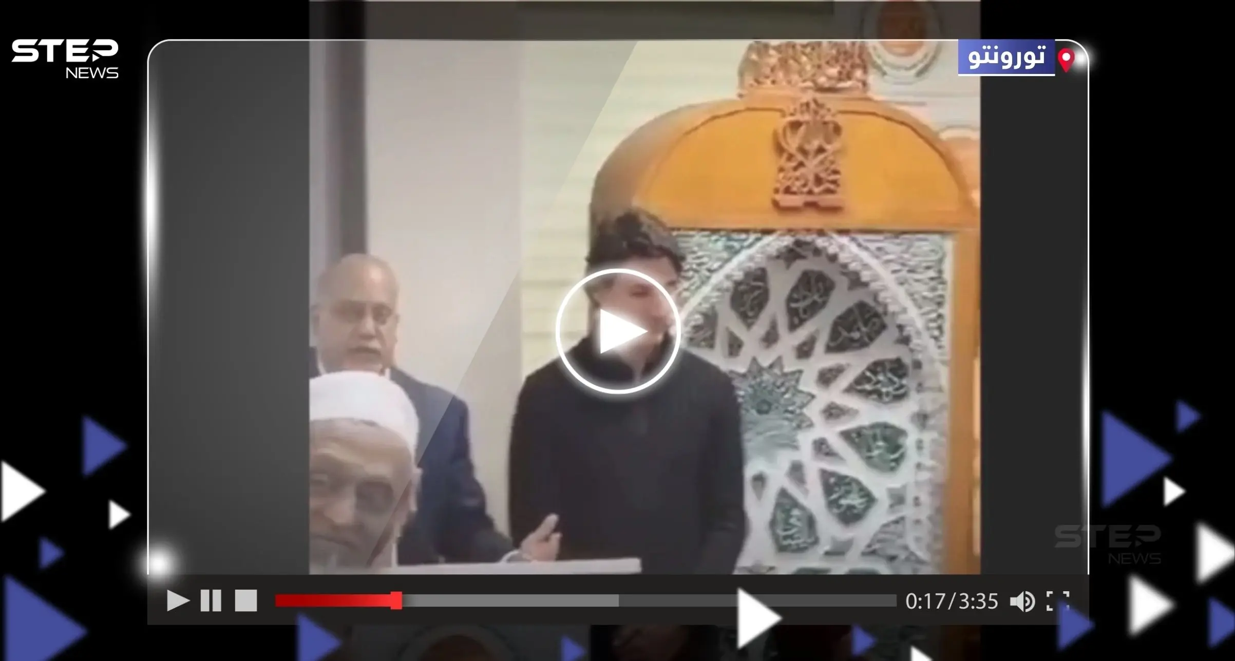 لدعمه إسرائيل.. شاهد لحظة طرد رئيس وزراء كندا جاستن ترودو من مسجد شهير في تورونتو: ترودو