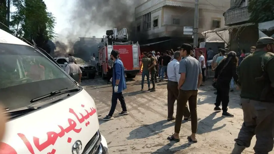 انفجارين في مدينة جرابلس شرق حلب ومصادر تكشف الخسائر: جرابلس