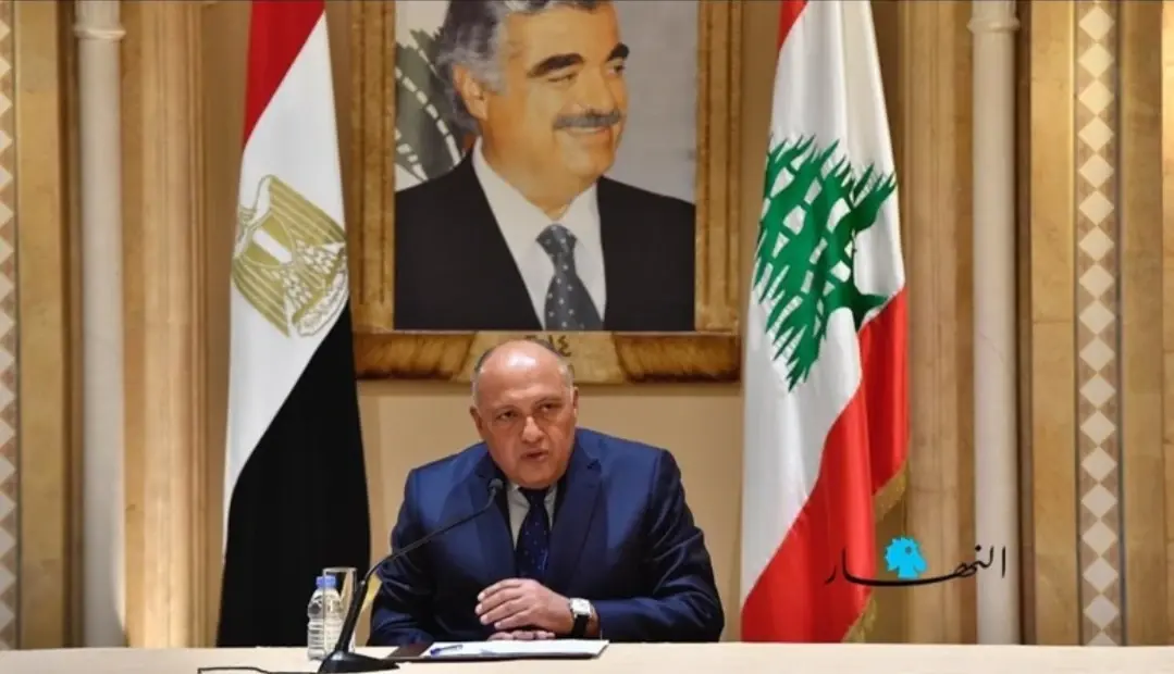 عقب لقائه الحريري.. شكري من داخل بيت الوسط يكشف رسالة بلاده للبنان: الحريري