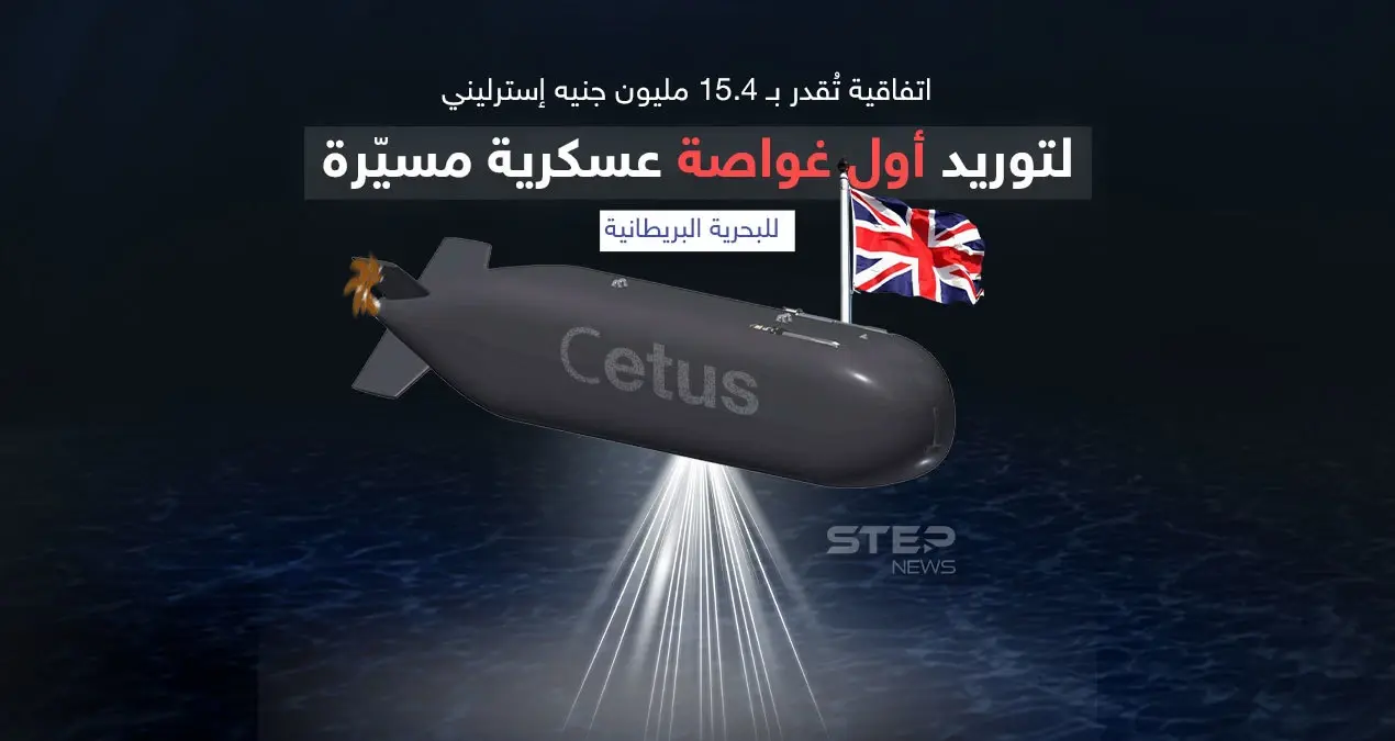 البحرية البريطانية بصدد تصميم غواصة عسكرية مسيرة ضخمة تقدر بـ 15.4 مليون جنيه إسترليني: إنفوغرافيك