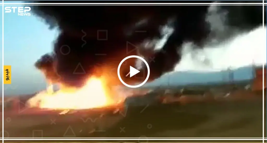 شاهد بالفيديو: شبان لبنانيون يحرقون خيم اللاجئين السوريين في زحلة لبنان: سلايد رئيسي