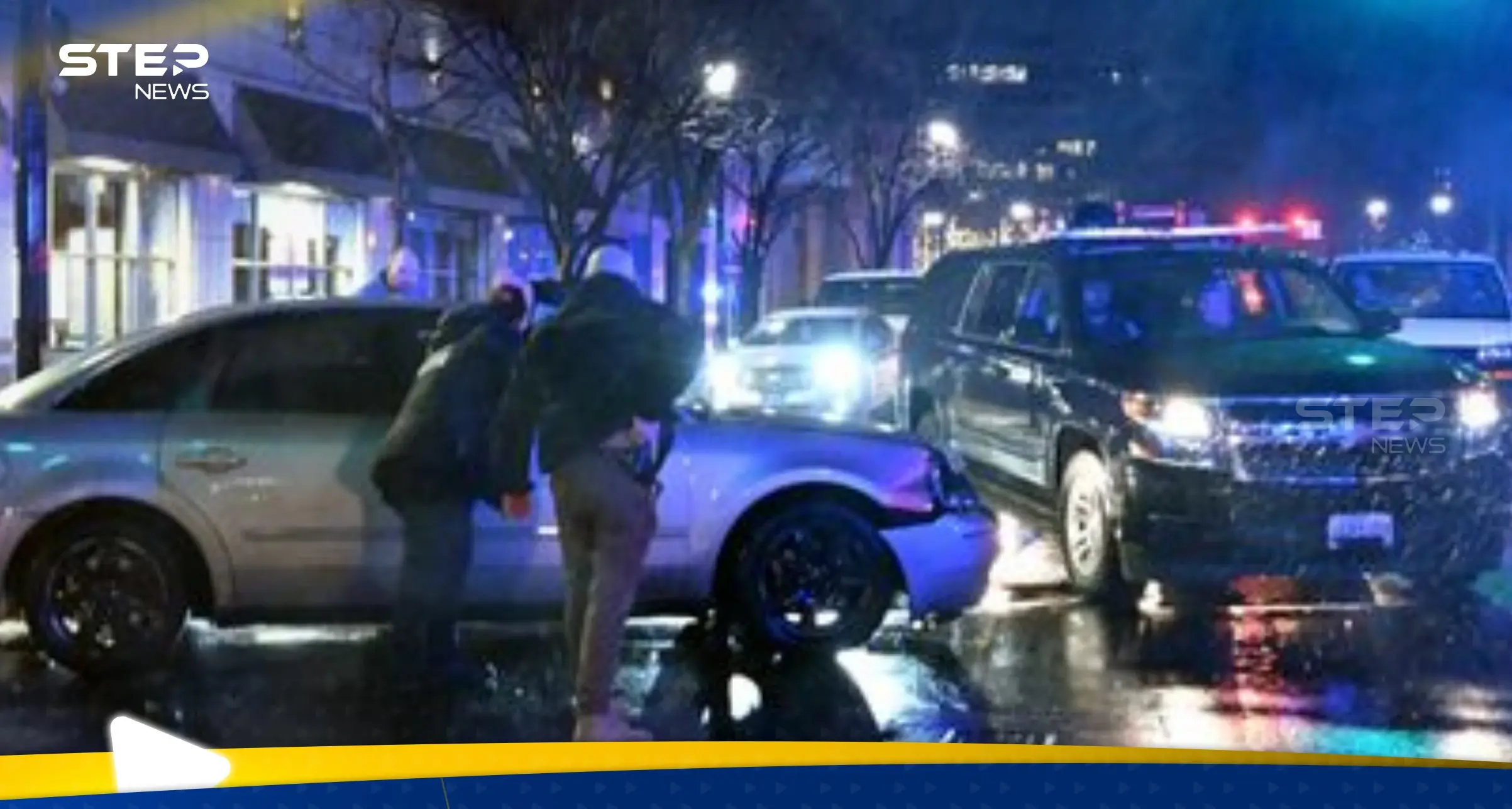 بالفيديو|| اصطدام سيارة بموكب بايدن وتصرّف مرافقته يثير "ذهوله": اصطدام سيارة بموكب بايدن