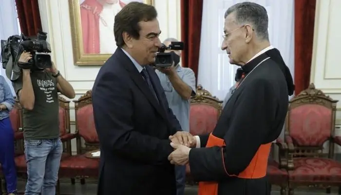 بعد لقاء دام 45 دقيقة.. المسؤول الإعلامي في الصرح البطريركي يكشف ما دار بين جورج قرداحي والراعي: عون