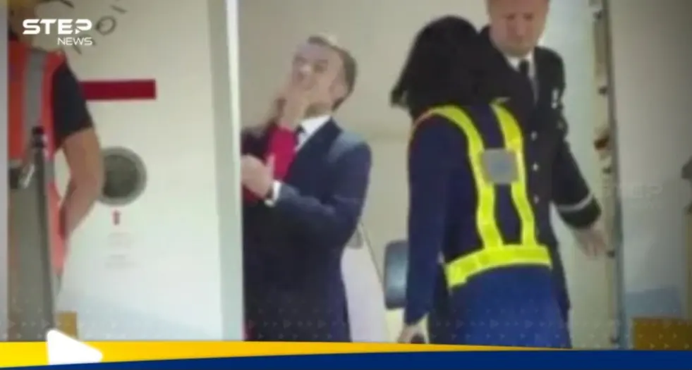 شاهد|| صالة رياضية في فرنسا تستغل صفعة ماكرون من زوجته في دعاية مثيرة للجدل: ماكرون